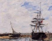 尤金 布丹 : Trouville, Low Tide